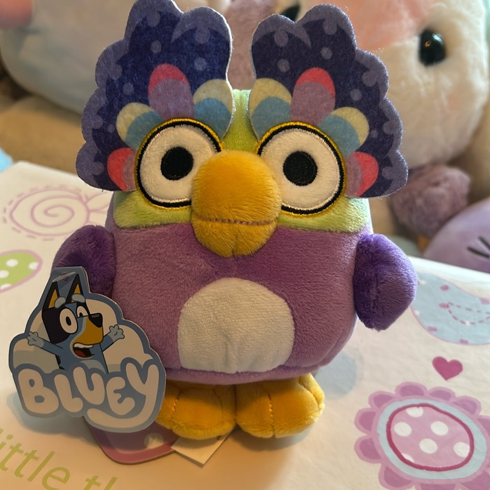 nwt bluey chattermax owl